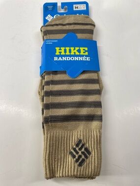 Columbia Lightweight Hike Socks merino wool M6-9 W8-11.5